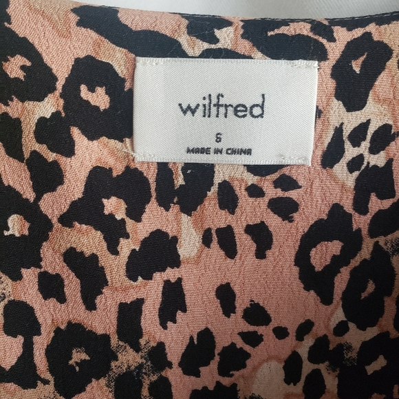 Aritzia - Wilfred Isabella Dress Leopard Print - Picture 5 of 9